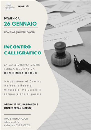 Incontro calligrafico
