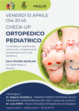 Check-up ortopedico pediatrico