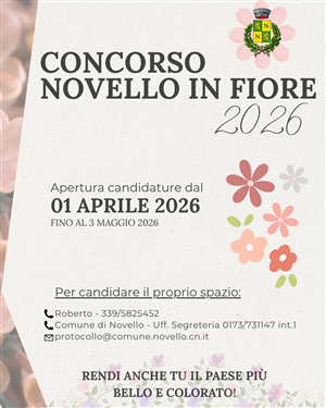 Novello in fiore 2026