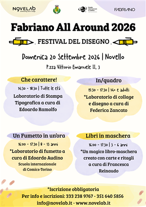 Fabriano All Around 2026 - Festival del disegno