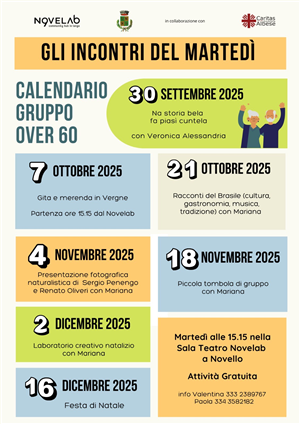 Gli incontri del martedì